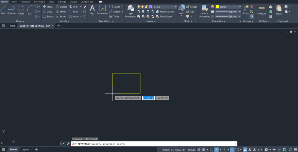 How to Scale a pdf in AutoCAD