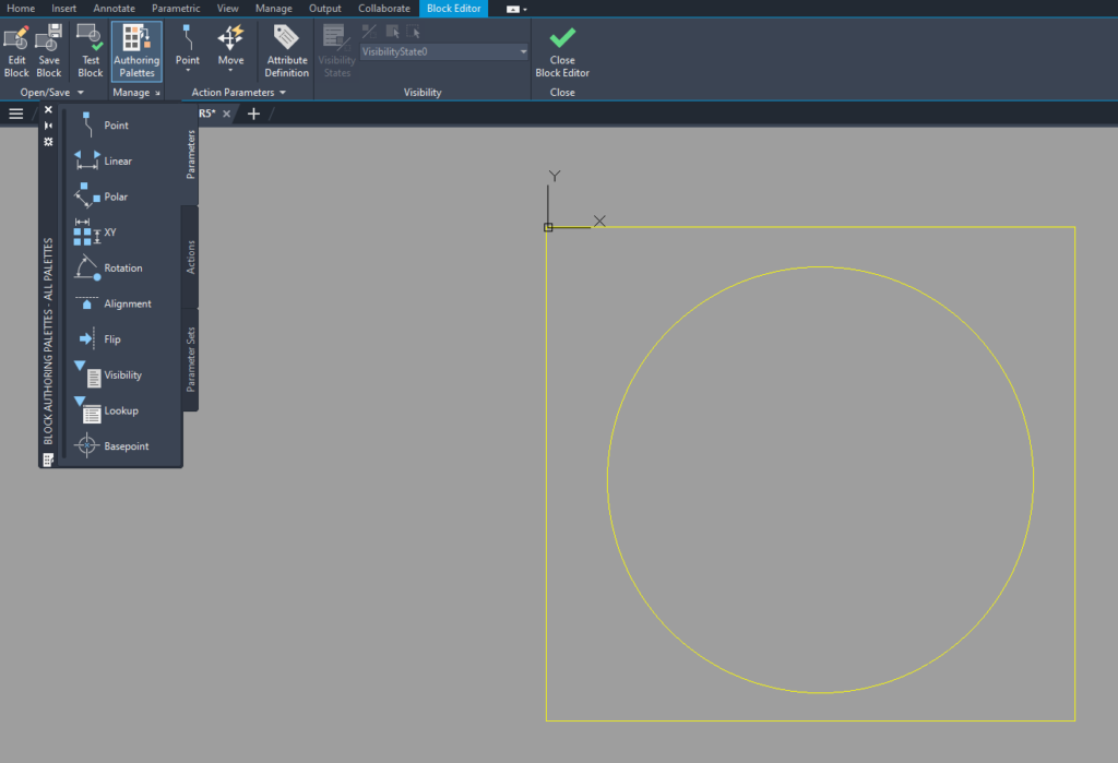 how to make a dynamic block in AutoCAD