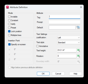 How to add attributes to a block in AutoCAD - Autocad Everything