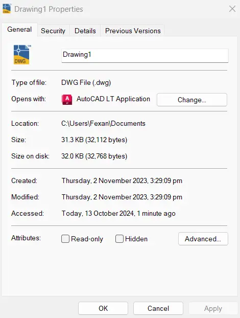 AutoCAD File Types