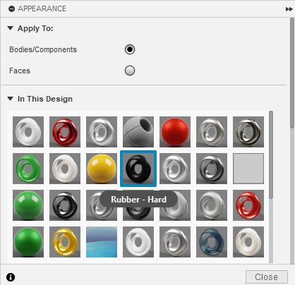 How to Change Material in Fusion 360
