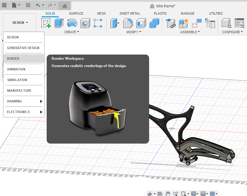 Fusion 360 Rendering