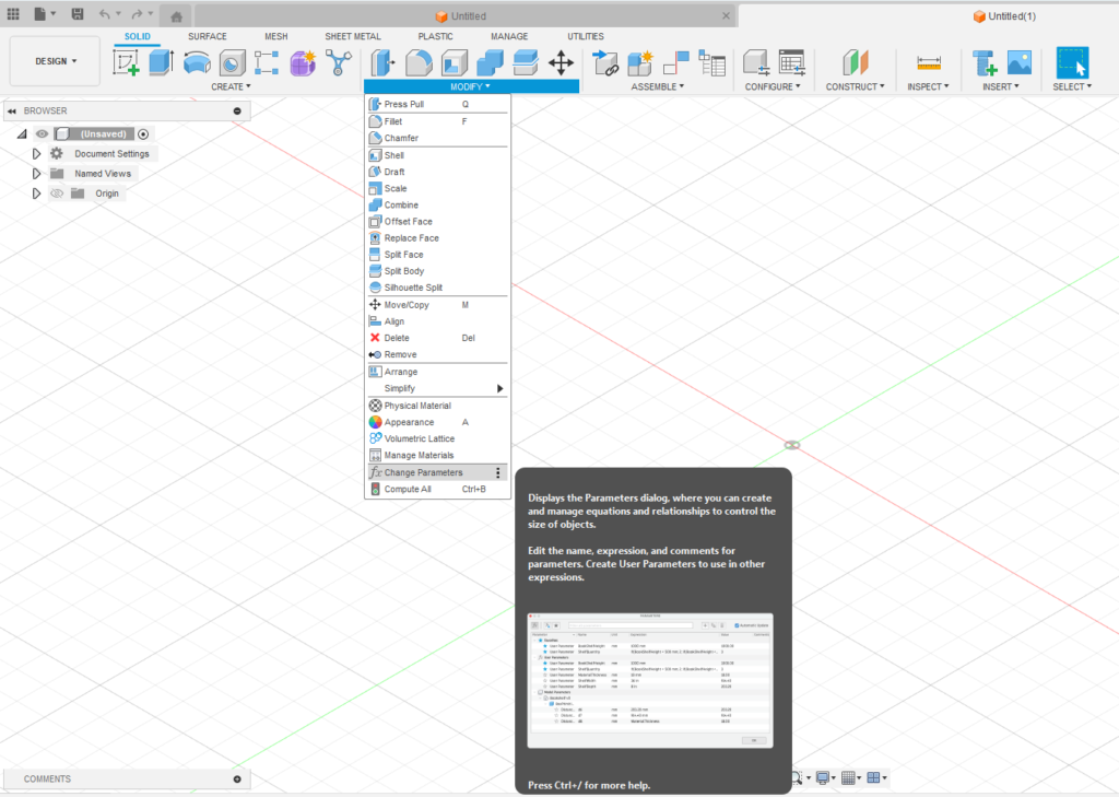 Fusion 360 Tips and Tricks